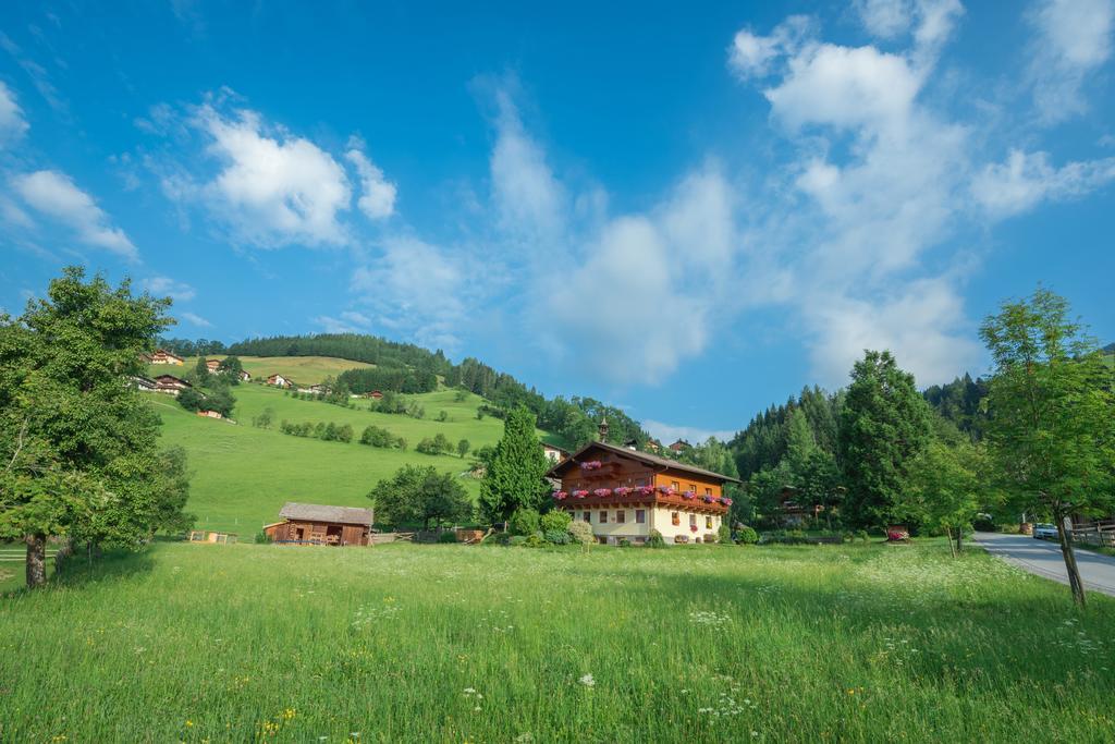 Bauernhof Auhof Lägenhet Wagrain Exteriör bild