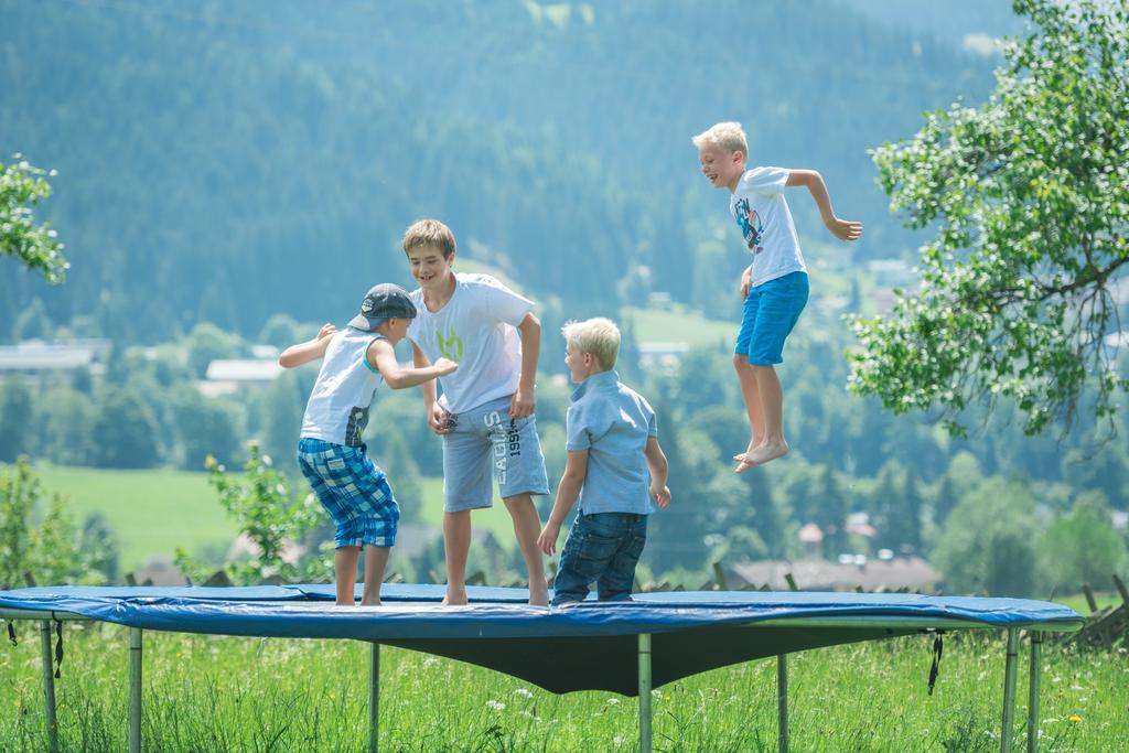 Bauernhof Auhof Lägenhet Wagrain Exteriör bild